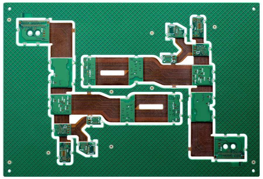 Rigid flex PCB